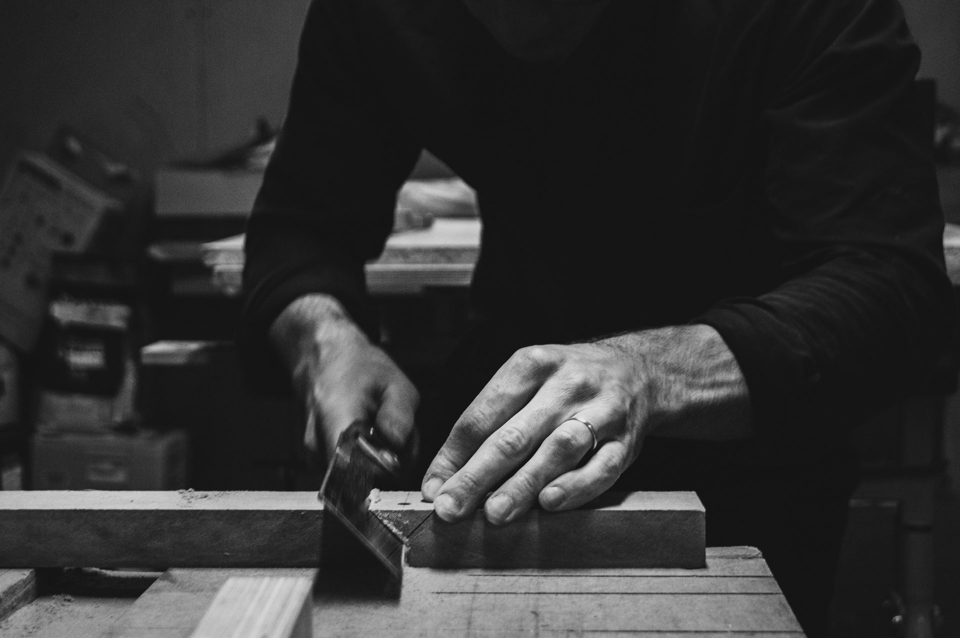 Artisan au travail